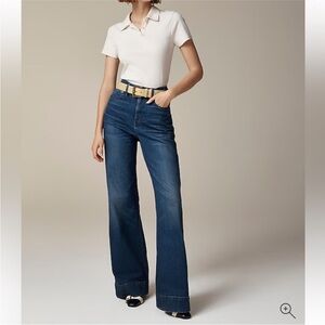 J Crew ‘96 Curvy Denim Trouser Size 28